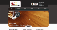 Desktop Screenshot of nco-corp.com